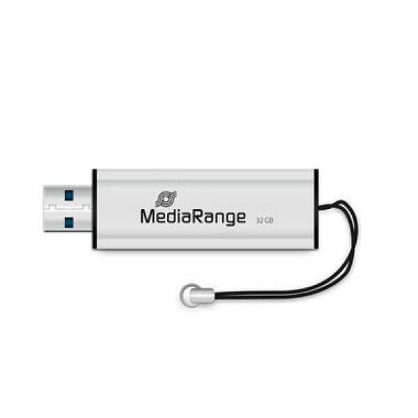 MediaRange MR916 32GB stříbrná / Flash Disk / USB 3.0 (MR916)