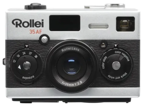 Rollei 35AF černá / analogový fotoaparát / 35mm film / blesk (10856)