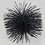 Kartáč pro nerezové komíny, 100mm, POLYAMID