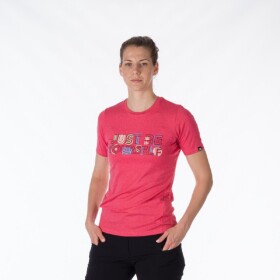 Triko MINNIE TR-4918OR pinkmelange dámské NORTHFINDER L pinkmelange