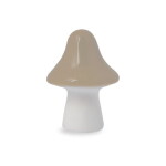 Storefactory Podzimní dekorace Houba Bosten Beige 6 cm, béžová barva, keramika