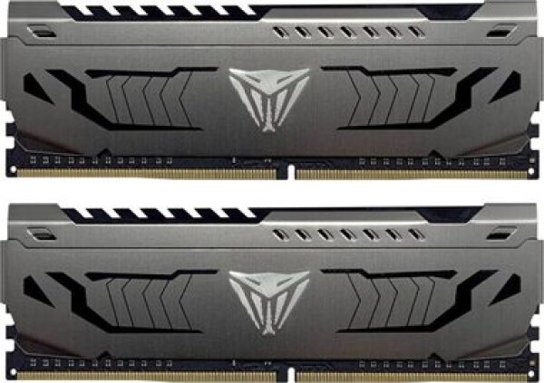 Patriot Viper Steel 32GB (2x16GB) 3600 MHz šedá / DDR4 / CL18-22-22-42 / 1.35 V / XMP (PVS432G360C8K)