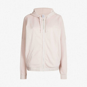 Dámská mikina s kapucí QS6149E-RUD - Calvin Klein S
