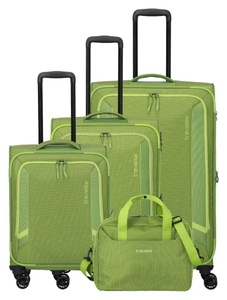 Travelite Corsiica S,M,L,BB Fresh Green BB: 20 l / S: 35/38 l / M: 62/67 l / L: 100/105 L TRAVELITE-8000140-85
