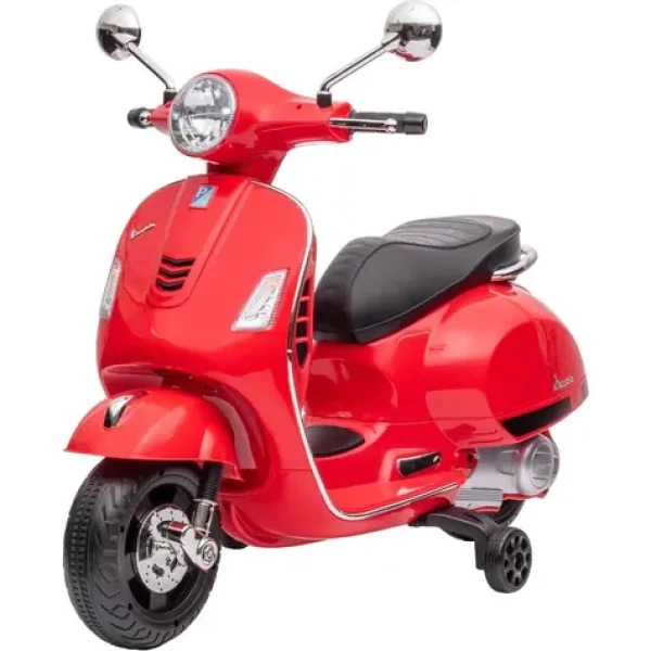 Buddy Toys Elektrická motorka Vespa GTS červená