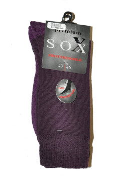 Pánské ponožky WiK 21220 Premium Sox Frotte fialová 43-46