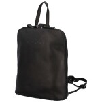 Stylový kožený batoh Green Wood Danter, černá