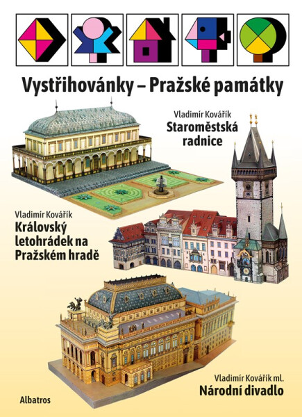 Vystřihovánky - Pražské památky - Josef Kropáček