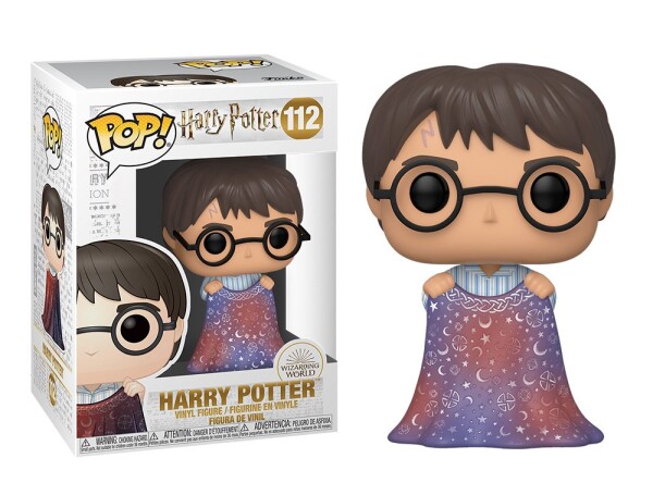 Funko POP Movies: Harry Potter Harry w/Invisibility Cloak