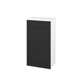 Dřevojas - Nízká skříňka DOS SNDKZ 50 - N01 Bílá lesk / Úchytka T06 / N03 Graphite 211233H