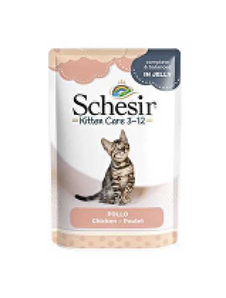 Schesir Cat kapsa Kitten Kuře želé 150g