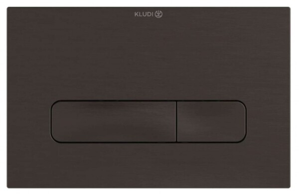 KLUDI - Unifix Ovládání splachování, kartáčovaný černý chrom 30PP01N2