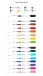 Monami Fabric Marker Brush hnědá