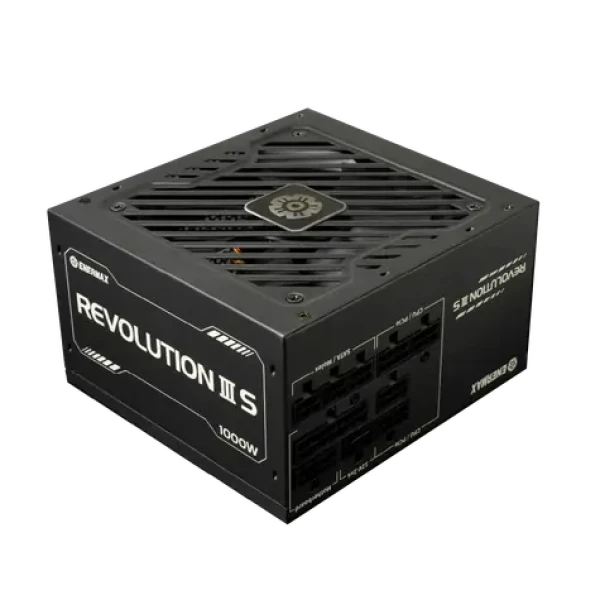 Enermax Revolution III S ERV1000P-AHP černá / Zdroj / 1000W / ATX 3.1 / 80PLUS Gold / plně modulární / 12VHPWR (ERV1000P-AHP)