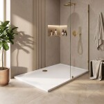 REA - Akrylátová vanička Savoy bílá 80x100 REA-K5332