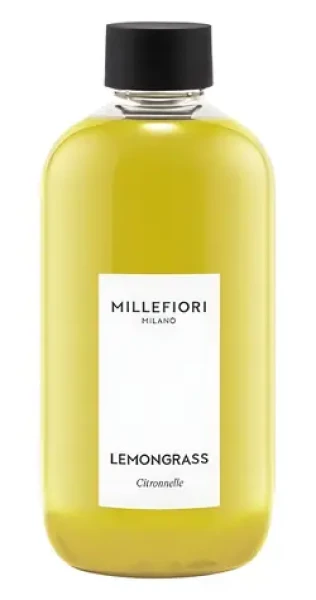 Millefiori Milano Lemon Grass žlutá / Náplň do difuzéru / 250 ml (77REMLG)