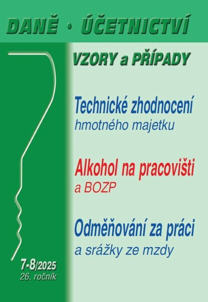 Daně, účetnictví, vzory a případy