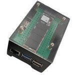 Joy-it RB-MULTIMEDIACASE01 SBC skříň Vhodné pro (vývojové sady): Raspberry Pi snímatelný kryt GPIO, včetně aktivního chl