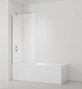 Vanová zástěna SAT 150x80 cm chrom SIKOVZPEV150 SIKOVZPEV150