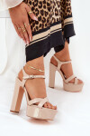 Sandály na podpatku model 210802 Step in style 40