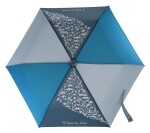 Dětský skládací deštník s magickým efektem - Blue