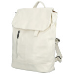 Trendy dámský koženkový kabelko-batoh Vexen, bílý