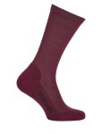 Dámské merino ponožky ICEBREAKER Wmns Lifestyle_Light Crew, Dark Berry velikost: 35-37 (S)