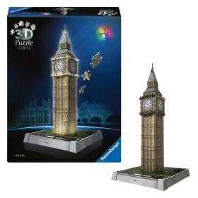 Ravensburger 3D Puzzle Iconics: Big Ben (Noční edice)