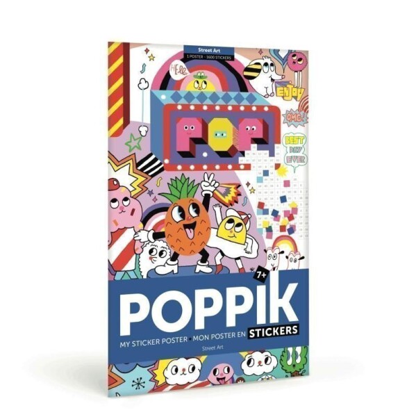 Poppik Samolepkový plakát - Street art