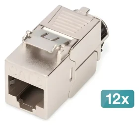Digitus DN-93816-12 / Keystone modul / CAT 8.1 / stíněný / LSA / PoE / 12 ks (DN-93816-12)