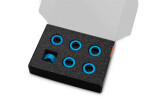 EKWB EK-Quantum Torque Compression Ring 6-Pack HDC 12 - Blue (3831109836002)