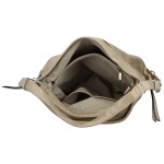 Trendy dámský koženkový kabelko-batoh Lambros, béžový