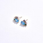 Náušnice Swarovski Elements Marisol, Barevná/více barev