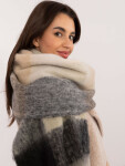 Šála AT SZ 2312501.62 černo-béžová jedna velikost