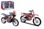 Motorka Bburago 1:18 Red Bull Race 11cm kov/plast 2 druhy v krabičce 17x11x7cm 12ks v boxu