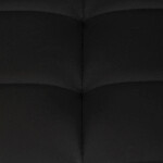 Barová židle, černá, látka,AUB-V3066 BK3