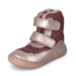 Dívčí zimní barefoot boty PRO-tex Protetika - NUT PINK - 21