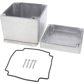 Hammond Electronics 1550Z137F univerzální pouzdro 121 x 121 x 102 litý hliník hliník 1 ks