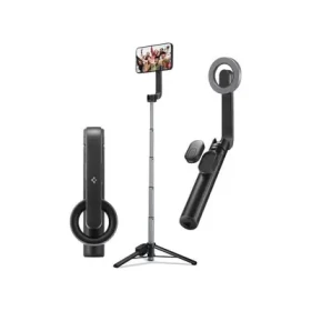 Rozbaleno - Spigen MagSafe SelfieStick Tripod selfie tyč černá / rozbaleno (AMP06402.rozbaleno)