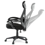 Kancelářská židle, houpací mechanismus, černá síťovina, KA-Y309 BK