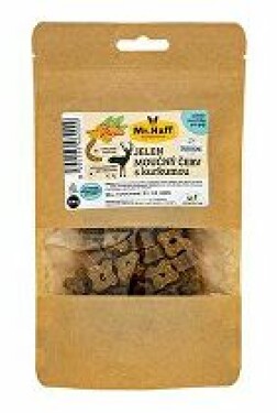 UGF pamlsek Mr. Haff moučný červ, jelen a kurkuma 100g