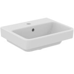 IDEAL STANDARD - i.Life B Umývátko, 45x38 cm, s přepadem, s otvorem na baterii, bílá T571901