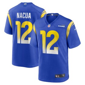 Nike Pánský dres Los Angeles Rams NFL Puka Nacua #12 Game Velikost: 2XL