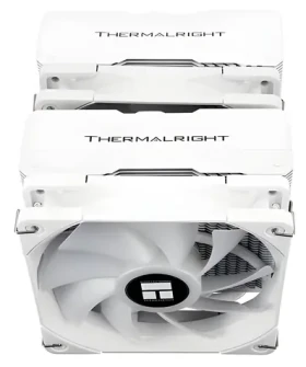THERMALRIGHT Peerless Assassin 120 ARGB bílá / Vzduchový chladič CPU / 2x 120 mm / 25.6 dB / 1550 RPM / Intel + AMD (Peerless Assassin 120 White Argb)