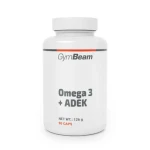 Omega 3 + ADEK - GymBeam (90 kaps.) (110932-1-90caps)
