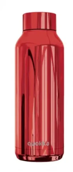 Quokka Nerezová lahev Solid Sleek červená 510 ml (Q57503)