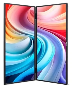 15,6" Acer PD163QT černá / Přenosný monitor / IPS / FHD / 60Hz / dotykový / USB-C (UM.ZP3EE.011)