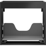 MEXEN - Box-A skříňka pro umyvadlo 50, 1 šuplík, černá mat 91AX0-0500-470-1-71