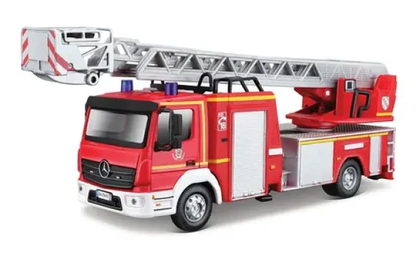 Bburago EMERGENCY Vozidlo záchranné služby - Mercedes-Benz Atego Fire Truck