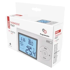 EMOS P5607 / Termostat / programovatelný / drátový / rozsah 5–35 °C / podsvícený displej (2101209000)